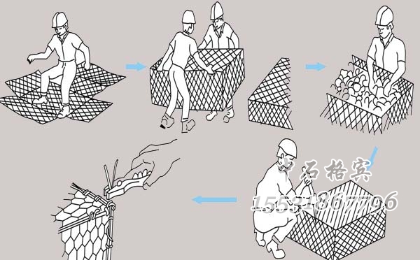 固濱籠組裝 固濱籠組裝